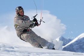 snowkite en Slovénie -Vogel - fabio Ingrosso (ch)