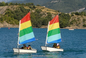 lac de Serre Ponçon - Hautes Alpes - France