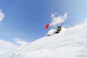 Jérome Josserand - Snowkite a Ercyes en Turquie