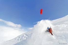 Guillaume Chastagnol - Snowkite a Ercyes en Turquie
