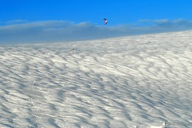 fabio ingrosso - snowkite en Grece - kaimaktsalan