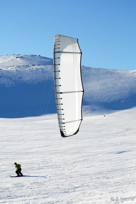 Fabio Ingrosso-Snowkite-Haugastol-Norway