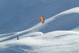 snowkite en Slovénie -Vogel - johann Civel
