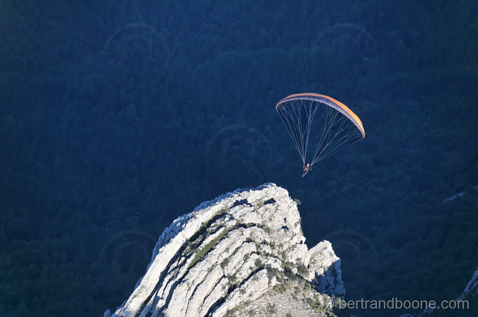 parapente dans le verdon