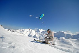 snowkite en Slovénie -Vogel - fabio Ingrosso (ch)