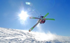 snowkite en sierra nevada (espagne) - f.ingrosso