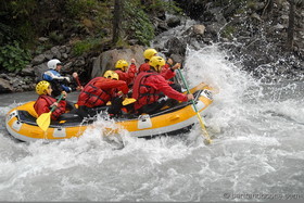 rafting sur la romanche,hautes alpes,france