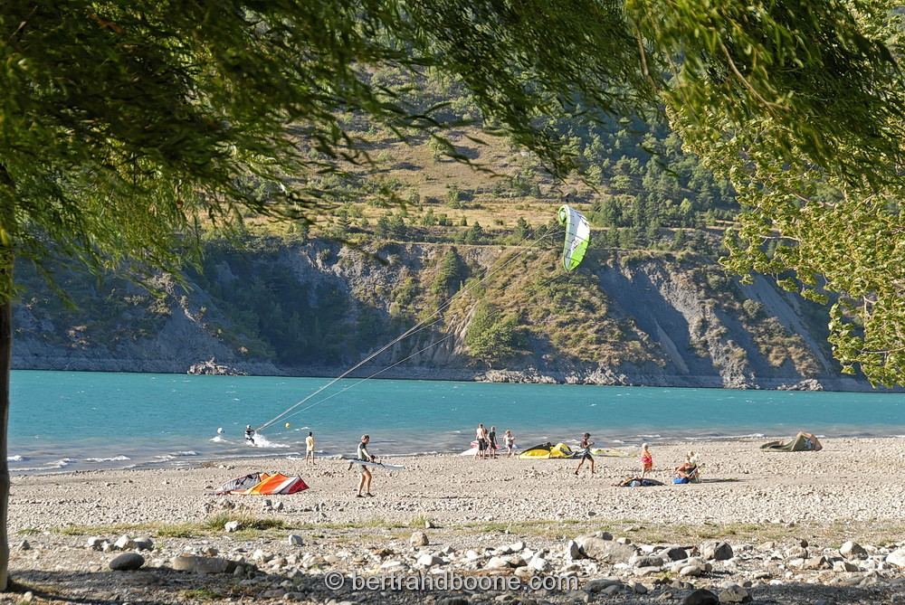 lac de serre-ponçon - hautes alpes - Fr