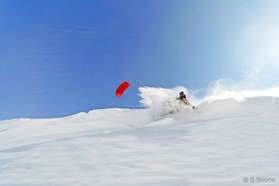 Guillaume Chastagnol - Snowkite a Ercyes en Turquie