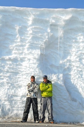 Fabio Ingrosso+Ralf Groesel-Snowkite-Haugastol-Norway