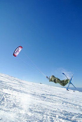 snowkite en sierra nevada (espagne) - j.josserand