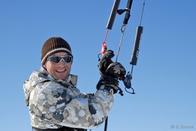 Ralf Groesel-Snowkite-Haugastol-Norway