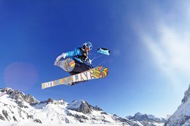 Kari Schibevaag - Snowkite Masters 2012 - col du Lautaret (05) France