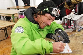 Johann Civel - Snowkite Masters 2012 - col du Lautaret (05) France