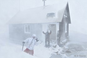 Jérome Josserand et Guillaume Chastagnol - snowkite en Islande