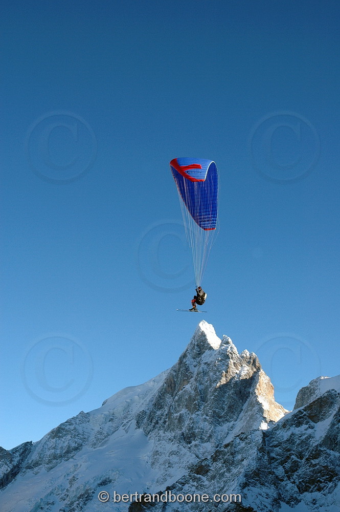 Parapente à La Grave La Meije-France