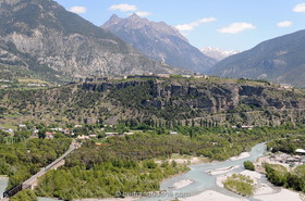 La Durance et Mont Dauphin (05) Fr