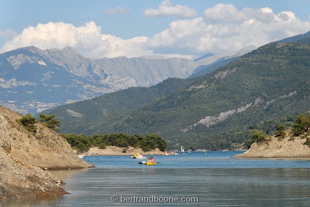 lac de Serre Ponçon - Hautes Alpes - France