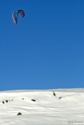 Bjorn Kaupang-Snowkite-Haugastol-Norway