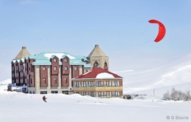 Guillaume Chastagnol - Snowkite a Ercyes en Turquie