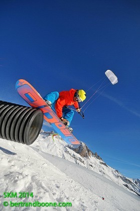 Snowkite Masters 2014 - Serre Chevalier - 05 France