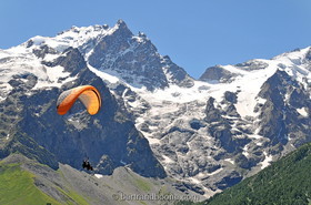 parapente à La Grave