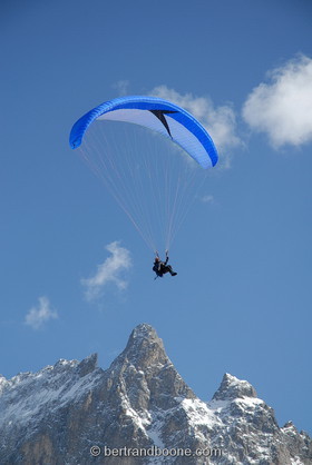 parapente a La Grave La Meije (05) France