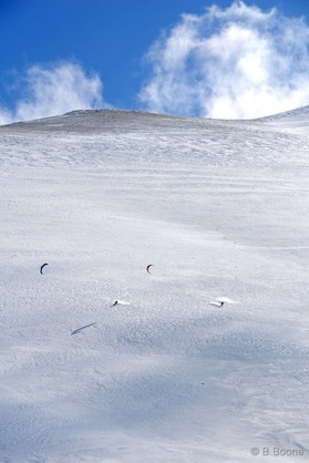 Johann Civel - Fabio Ingrosso - snowkite au Liban