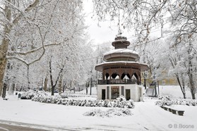 Snowkite en Bosnie - Sarajevo - Le pavillon de musique