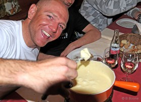 Fabio Ingrosso - Bernina pass - snowkite en Suisse