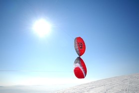 Fabio Ingrosso-Snowkite-Haugastol-Norway