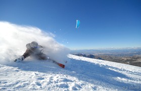 snowkite en sierra nevada (espagne) - f.ingrosso