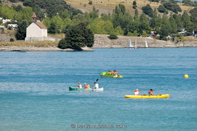 lac de Serre Ponçon - Hautes Alpes - France