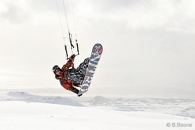 Guillaume Chastagnol - snowkite en Islande