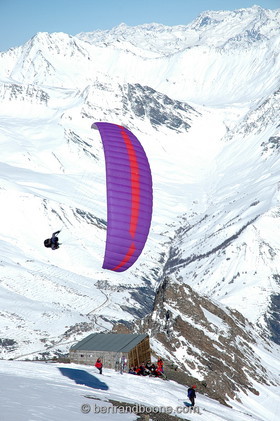 parapente a La Grave La Meije-Fr