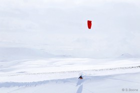 Guillaume Chastagnol - Snowkite a Ercyes en Turquie