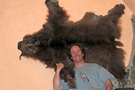 Johann Civel - snowkite a Gudauri - Georgie