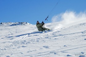 snowkite en sierra nevada (espagne) - j.josserand