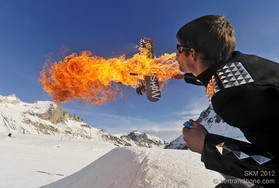 Marek Zach - Snowkite Masters 2012 - col du Lautaret (05) France