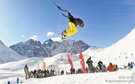Didier Botta - Snowkite Masters 2012 - col du Lautaret (05) France