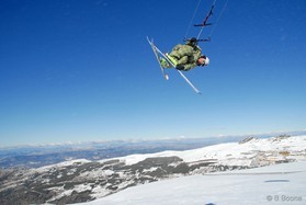 snowkite en sierra nevada (espagne) - j.josserand