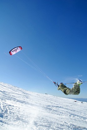snowkite en sierra nevada (espagne) - j.josserand