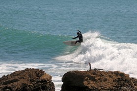 J.Civel - surf ‡ &quot;la grotte&quot; -  Maroc