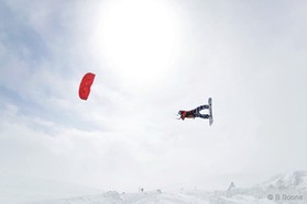 Guillaume Chastagnol - Snowkite a Ercyes en Turquie