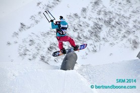 Snowkite Masters 2014 - Serre Chevalier - 05 France