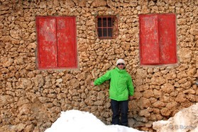 Johann Civel - snowkite au Liban