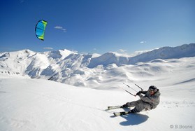 snowkite en Slovénie -Vogel - fabio Ingrosso (ch)