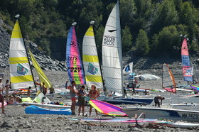 lac de Serre Ponçon-Hautes Alpes-France
