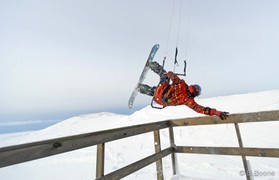 Guillaume Chastagnol - snowkite en Islande