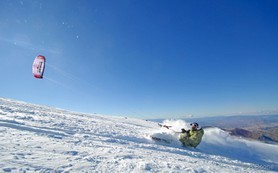 snowkite en sierra nevada (espagne) - j.josserand